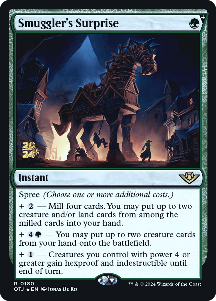 Smuggler's Surprise - Prerelease Promo [POTJ-180s]