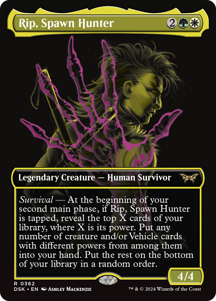 Rip, Spawn Hunter - Borderless - Full Art [DSK-362]