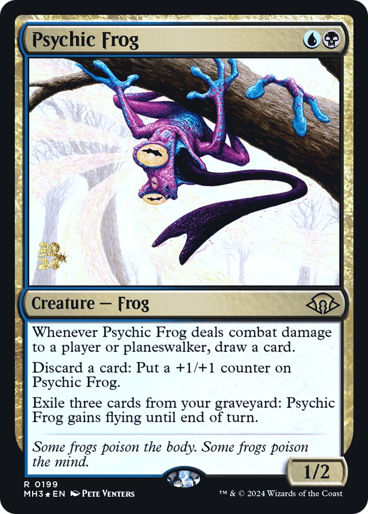 Psychic Frog - Prerelease Promo [PMH3-199s]