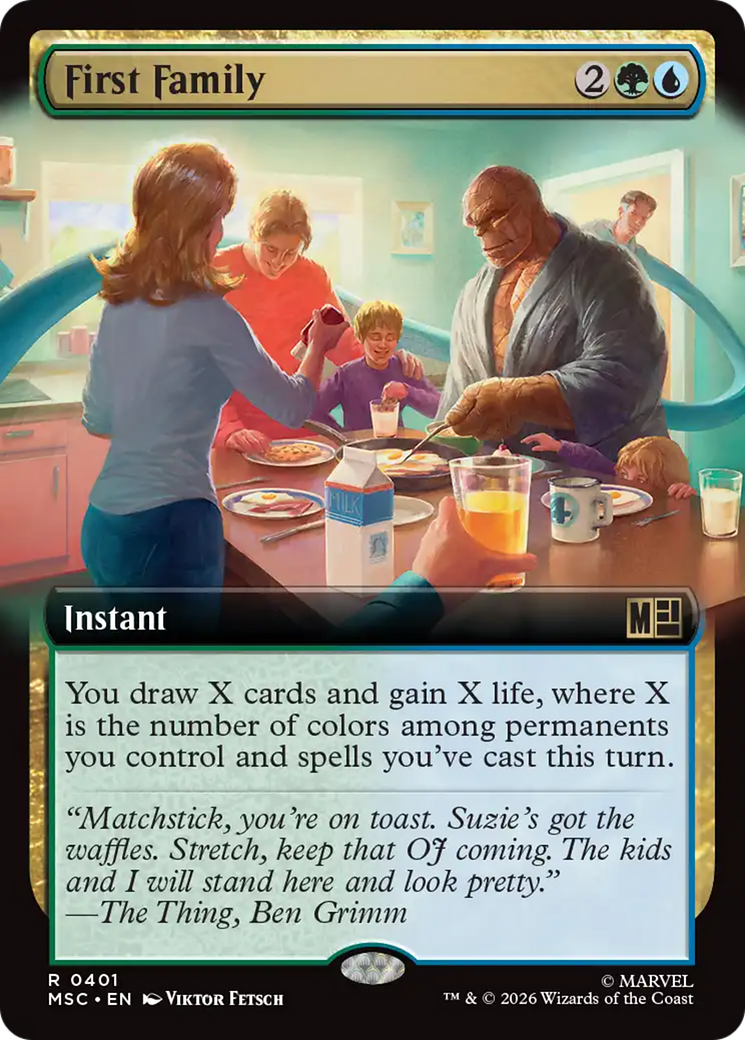 First Family - Extended Art [MSC-401]