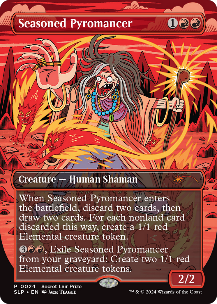Seasoned Pyromancer - Borderless - Promo [SLP-24]