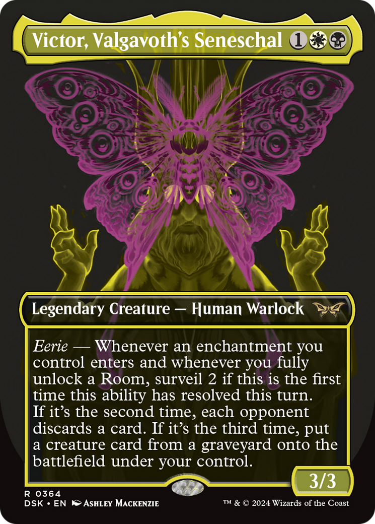 Victor, Valgavoth's Seneschal - Borderless - Full Art [DSK-364]