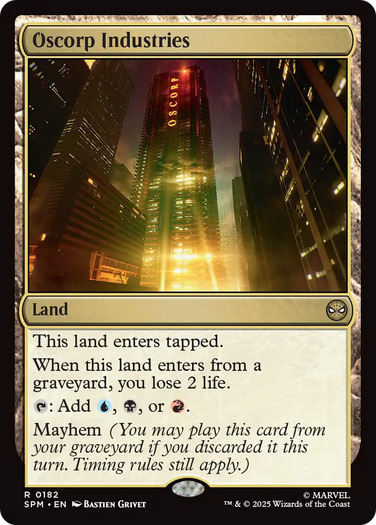 Oscorp Industries [SPM-182]