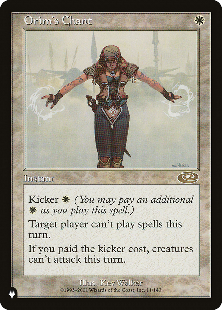 Orim's Chant [PLST-PLS-11]