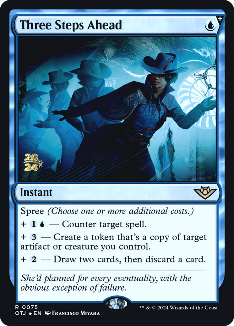 Three Steps Ahead - Prerelease Promo [POTJ-75s]