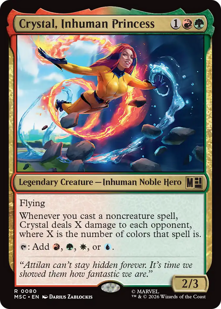 Crystal, Inhuman Princess [MSC-80]
