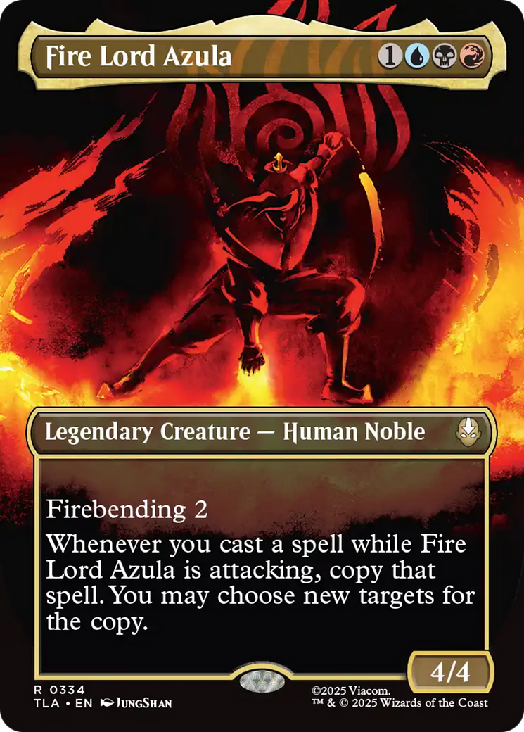 Fire Lord Azula - Borderless - Full Art [TLA-334]