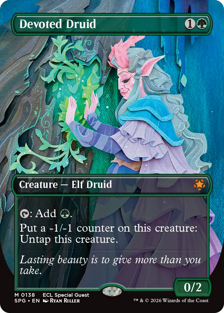 Devoted Druid - Borderless - Full Art [SPG-138]
