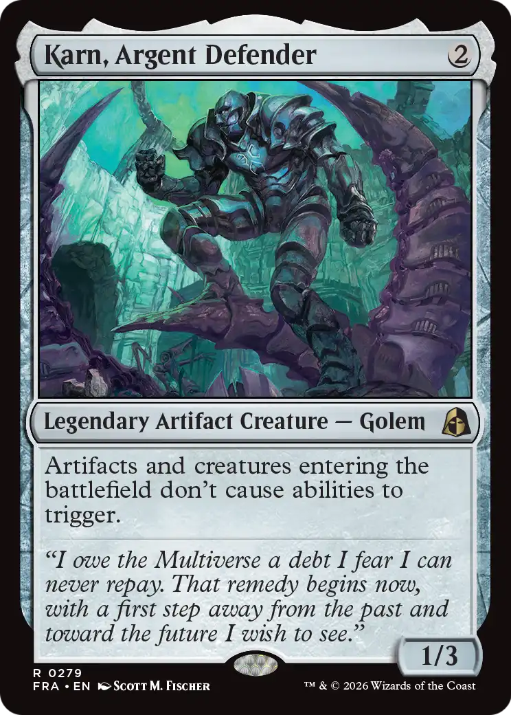 Karn, Argent Defender [FRA-279]