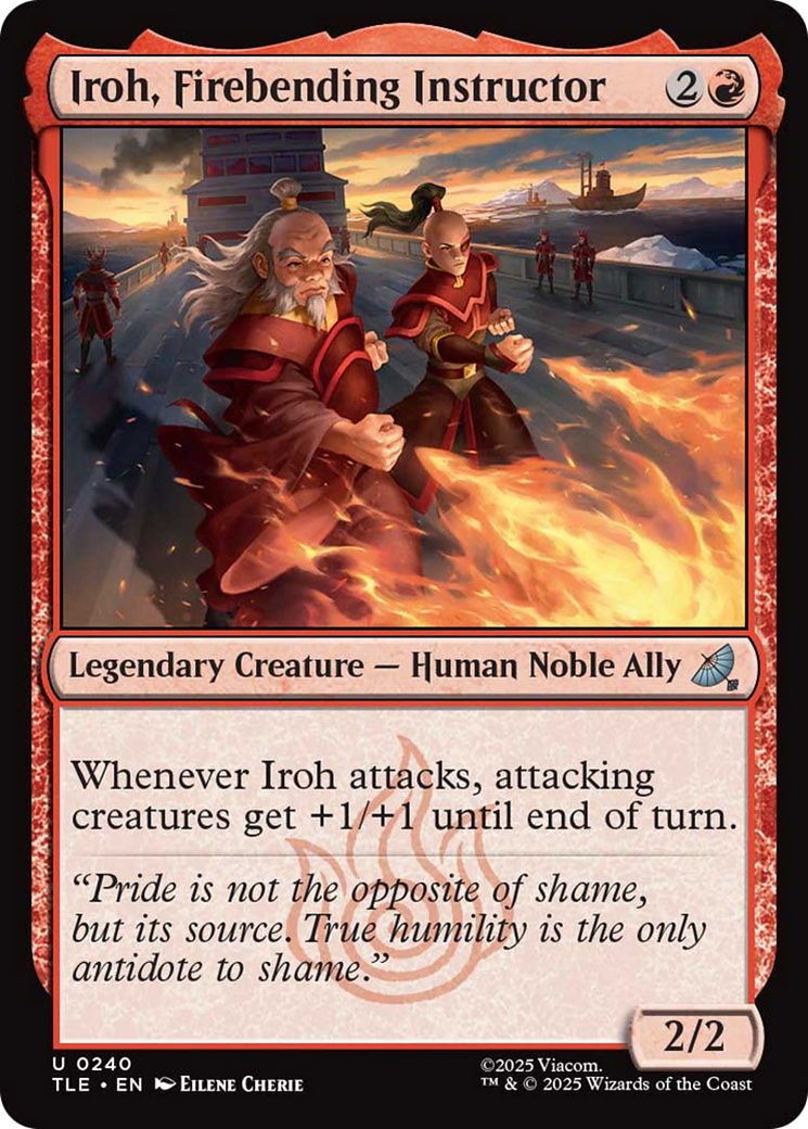 Iroh, Firebending Instructor [TLE-240]