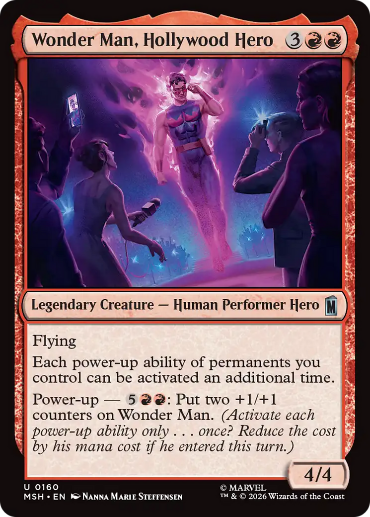 Wonder Man, Hollywood Hero [MSH-160]