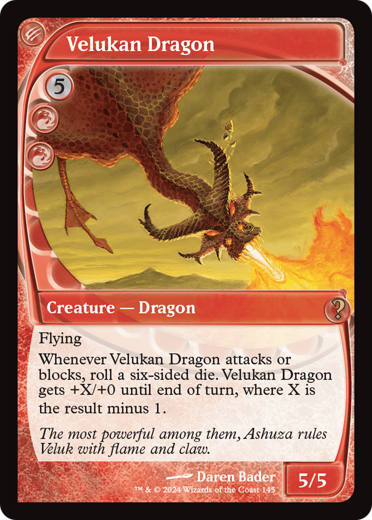Velukan Dragon [MB2-145]