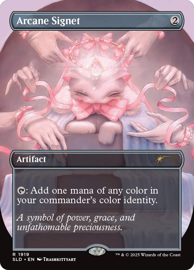 Arcane Signet - Borderless - Full Art [SLD-1919]