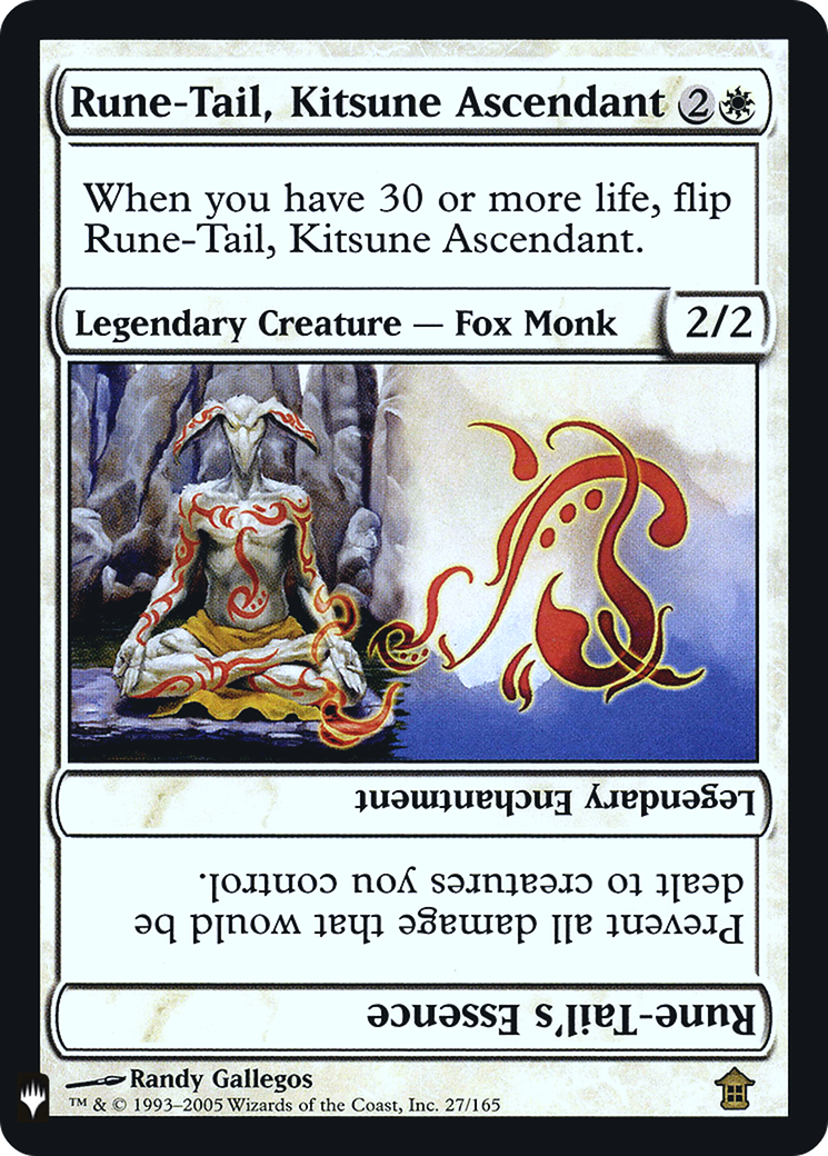 Rune-Tail, Kitsune Ascendant // Rune-Tail's Essence [PLST-SOK-27]
