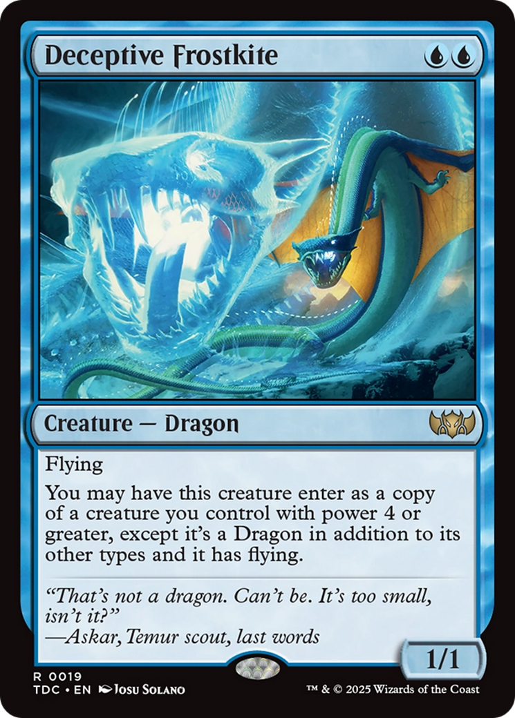 Deceptive Frostkite [TDC-19]