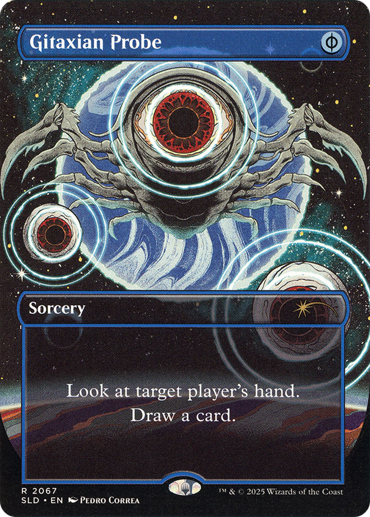 Gitaxian Probe - Borderless - Full Art [SLD-2067]