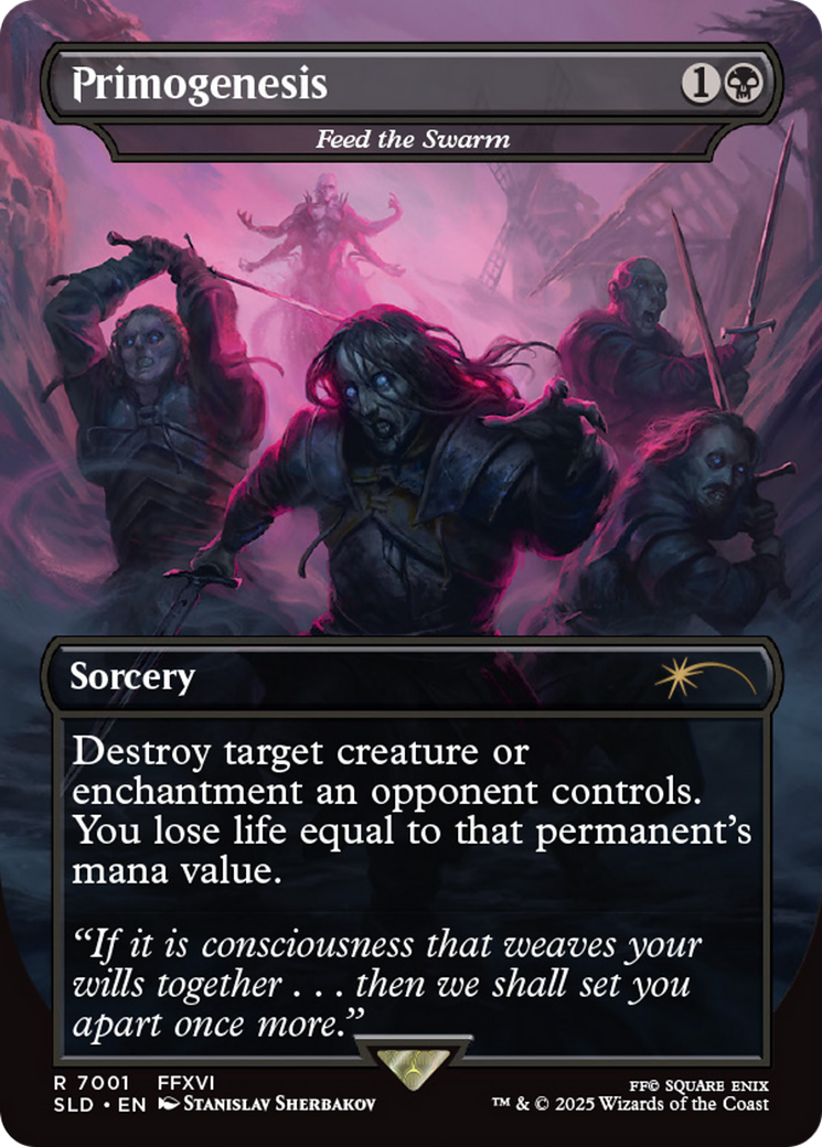 Feed the Swarm - Borderless - Full Art [SLD-7001]