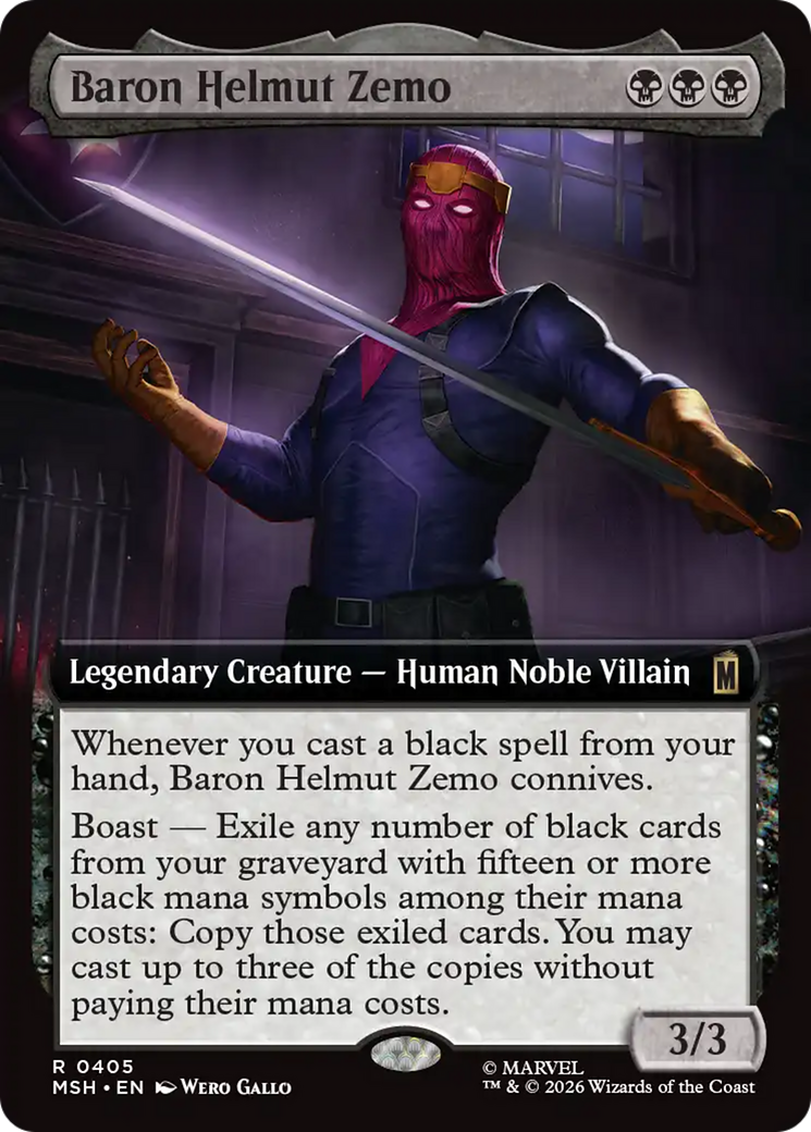 Baron Helmut Zemo [MSH-405]