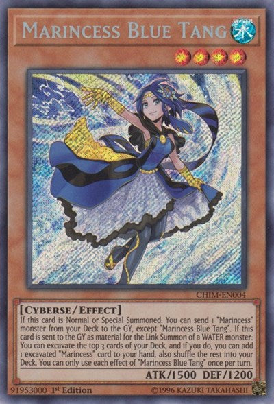 Marincess Blue Tang (Secret Rare) [CHIM-EN004-SeR]
