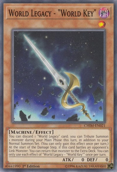 World Legacy - "World Key" (Common) [CHIM-EN021-C]