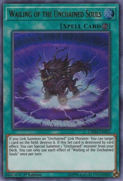 Wailing of the Unchained Souls (Ultra Rare) [CHIM-EN055-UR]