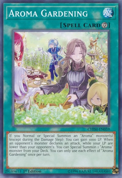 Aroma Gardening (Common) [CHIM-EN059-C]