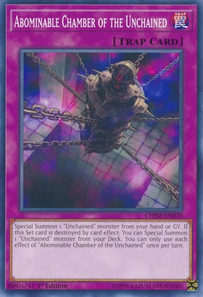 Abominable Chamber of the Unchained (Common) [CHIM-EN070-C]