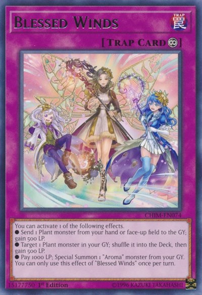 Blessed Winds (Rare) [CHIM-EN074-R]
