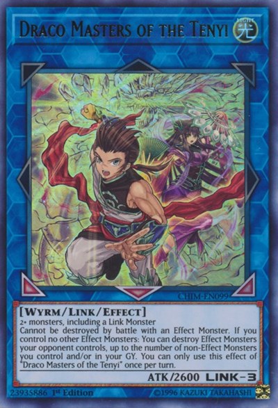 Draco Masters of the Tenyi (Ultra Rare) [CHIM-EN099-UR]
