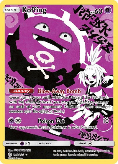 Koffing - 243/236 (Secret Rare) [CEC-243-SR]