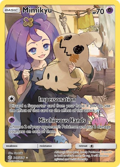 Mimikyu - 245/236 (Secret Rare) [CEC-245-SR]