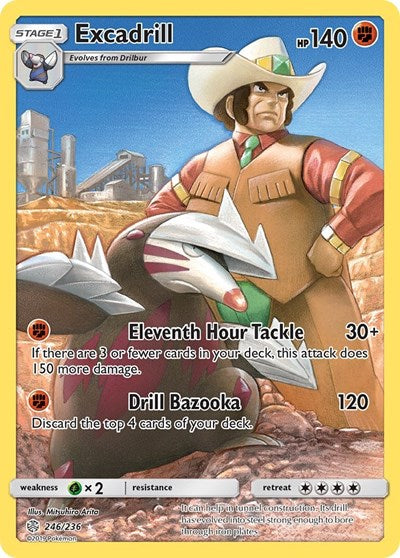 Excadrill - 246/236 (Secret Rare) [CEC-246-SR]