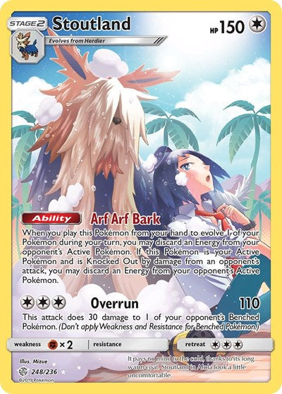 Stoutland - 248/236 (Secret Rare) [CEC-248-SR]