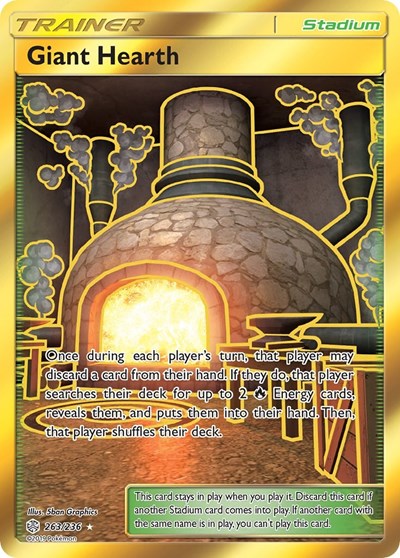Giant Hearth - 263/236 (Secret Rare) [CEC-263-SR]