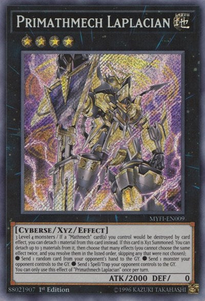 Primathmech Laplacian (Secret Rare) [MYFI-EN009-SeR]