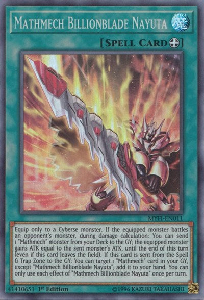 Mathmech Billionblade Nayuta (Super Rare) [MYFI-EN011-SuR]