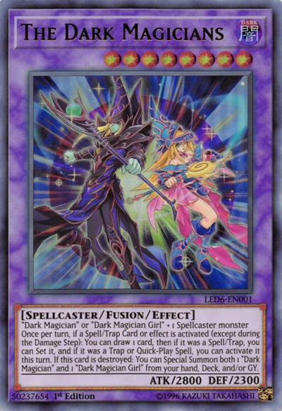 The Dark Magicians (Ultra Rare) [LED6-EN001-UR]