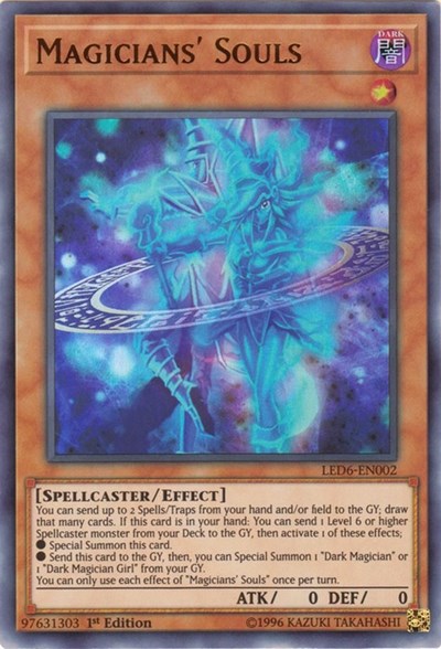 Magicians' Souls (Ultra Rare) [LED6-EN002-UR]