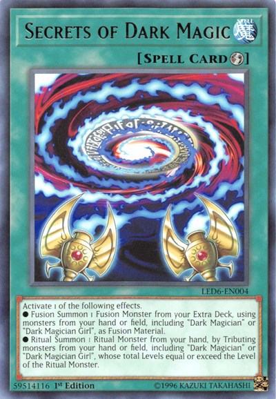Secrets of Dark Magic (Rare) [LED6-EN004-R]
