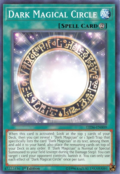 Dark Magical Circle (Common) [LED6-EN009-C]