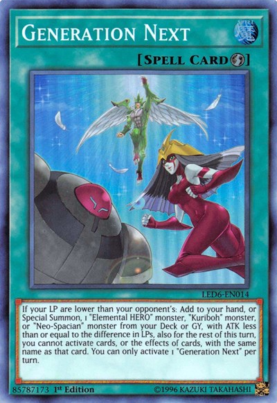 Generation Next (Super Rare) [LED6-EN014-SuR]