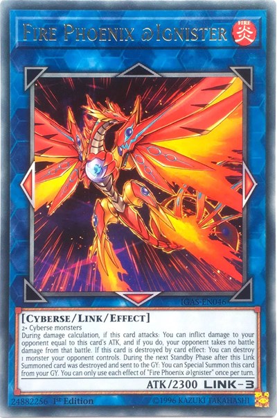 Fire Phoenix @Ignister (Rare) [IGAS-EN046-R]
