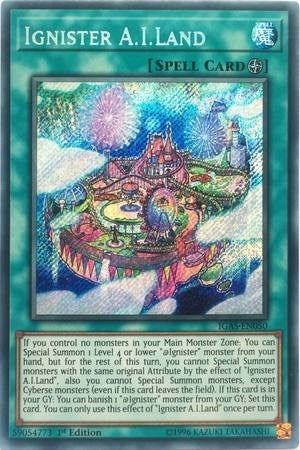 Ignister A.I.Land (Secret Rare) [IGAS-EN050-SeR]