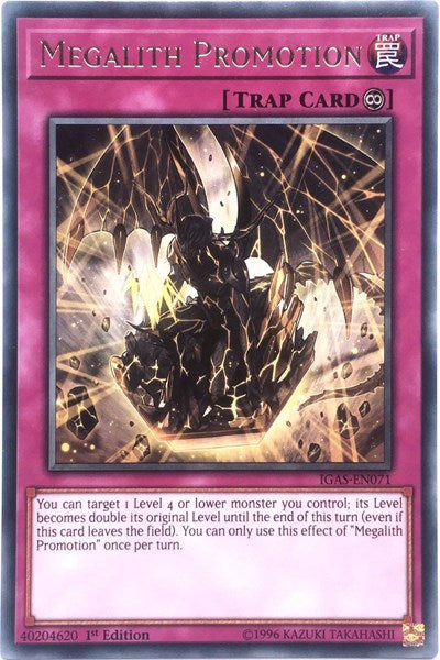 Megalith Promotion (Rare) [IGAS-EN071-R]