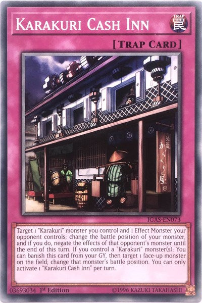 Karakuri Cash Inn (Common) [IGAS-EN073-C]