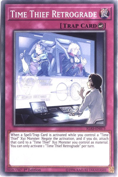 Time Thief Retrograde (Common) [IGAS-EN075-C]