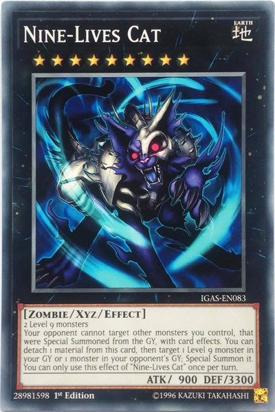 Nine-Lives Cat (Common) [IGAS-EN083-C]