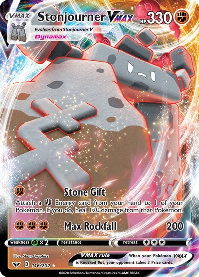 Stonjourner VMAX - 116/202 (Ultra Rare) [SSH-116-UR]
