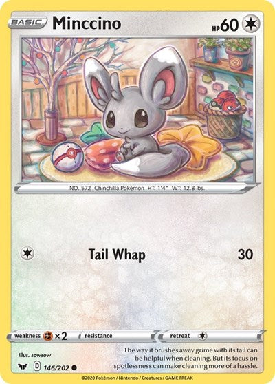 Minccino - 146/202 (Common) [SSH-146-C]