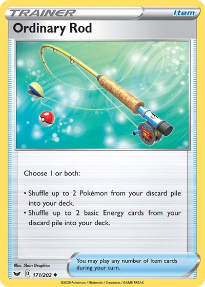 Ordinary Rod - 171/202 (Uncommon) [SSH-171-U]